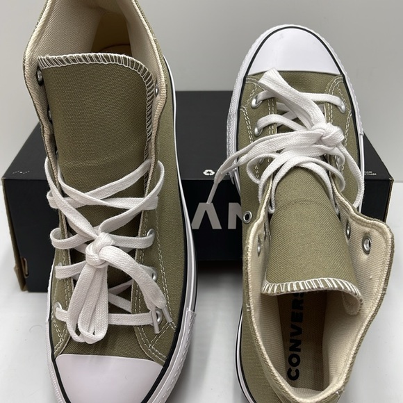 Converse WMNS CTAS LIFT HI
MOSSY SLOTH/WHITE/BLACK A07571F Platforms Sneakers - Picture 13 of 16